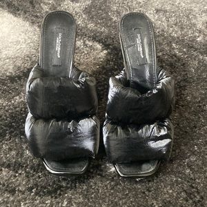 Dolce&Gabbana 🖤 Down-padded Heels